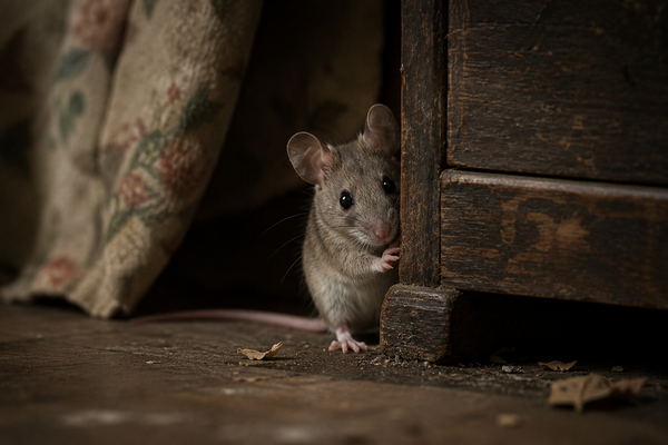El ratón miedoso